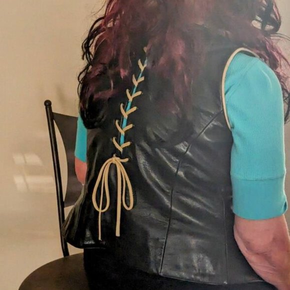 Leather Vest - Picture 2 of 2